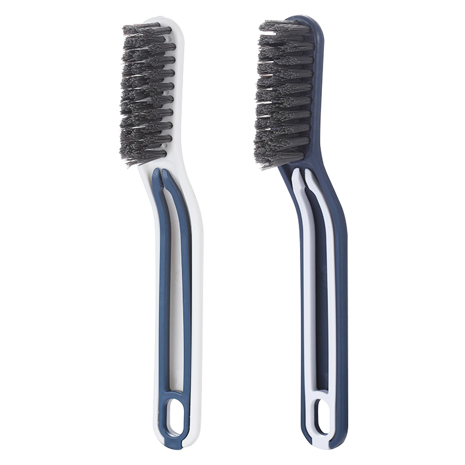 

2pcs Window Grout Wall Hair With Unseen Clip Kitchen Floor Seam Brush Long Handle Tile Crevice Bathroom Corner