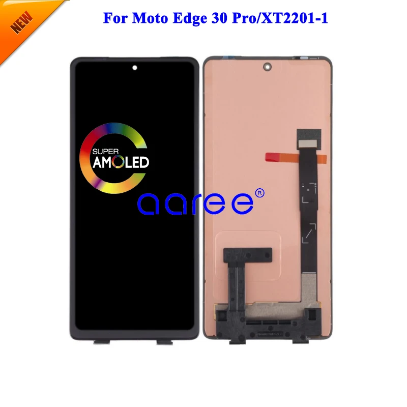 

AMOLED ЖК-экран оригинальный для Moto Edge 30 ЖК-дисплей для Moto Edge 30 pro XT2201 дисплей ЖК-экран сенсорный дигитайзер сборка