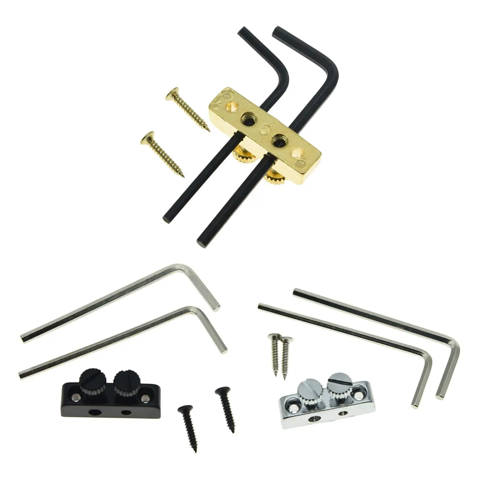 

Allen Key Wrench Holder 2.5mm & 3mm Wrenches for Tremolo Guitar Hex Key Set