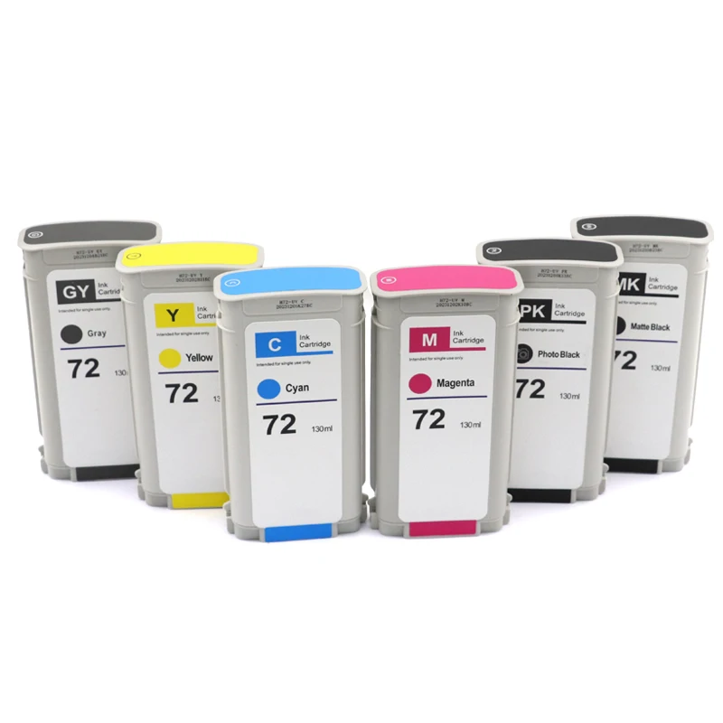 Чернильный картридж для HP 72 совместимый с красящими чернилами HP72 T790 T610 T620 T770 T795