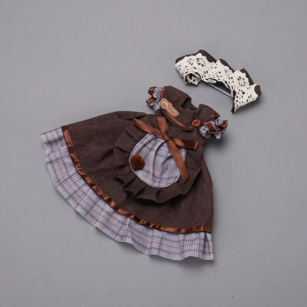 1/6 SD 30 см Bjd Одежда для кукол Мульти-стиль Изысканное платье Наряд горничной Юбка с