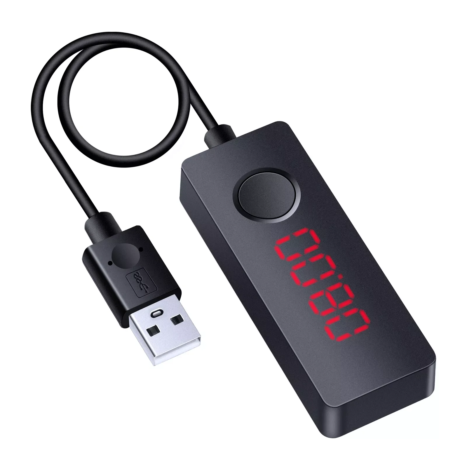 

Jiggler Mouse Mover USB Port with 3 Modes supports Multi-track Simulate Mouse Movement to Prevent computer Entering Sleep
