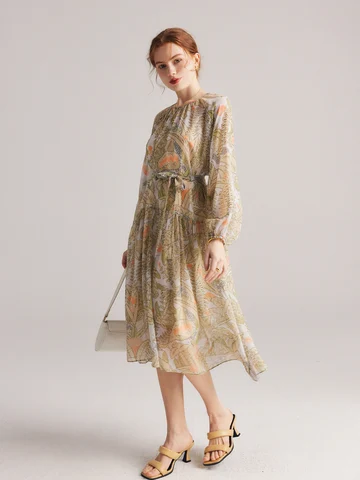 SuyaDream женское платье из шелка