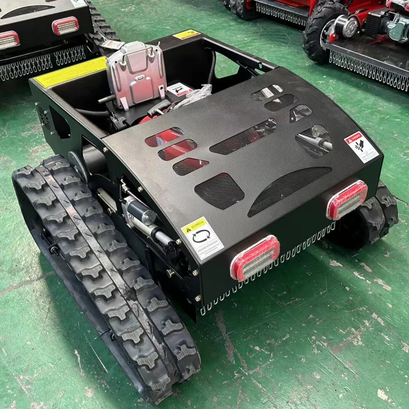 Бесшнуровая бензиновая мини-косилка с дистанционным управлением для садового