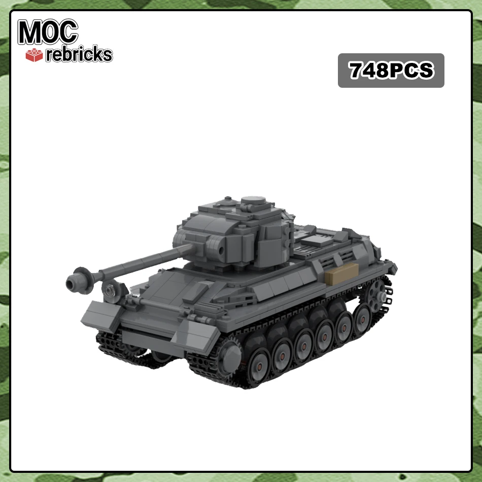 Венгерский тяжелый танк Второй мировой войны 44 м TAS MOC строительные блоки военные