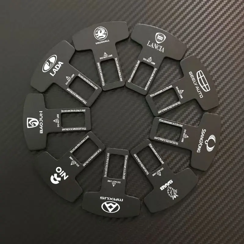 

car seat belt buckle silicon holder For Citroen C1 C2 C4 C5 C3 C4L C8 Xsara Picasso crosser C-ELYSEE JUMPY NEMO VTS Accessories