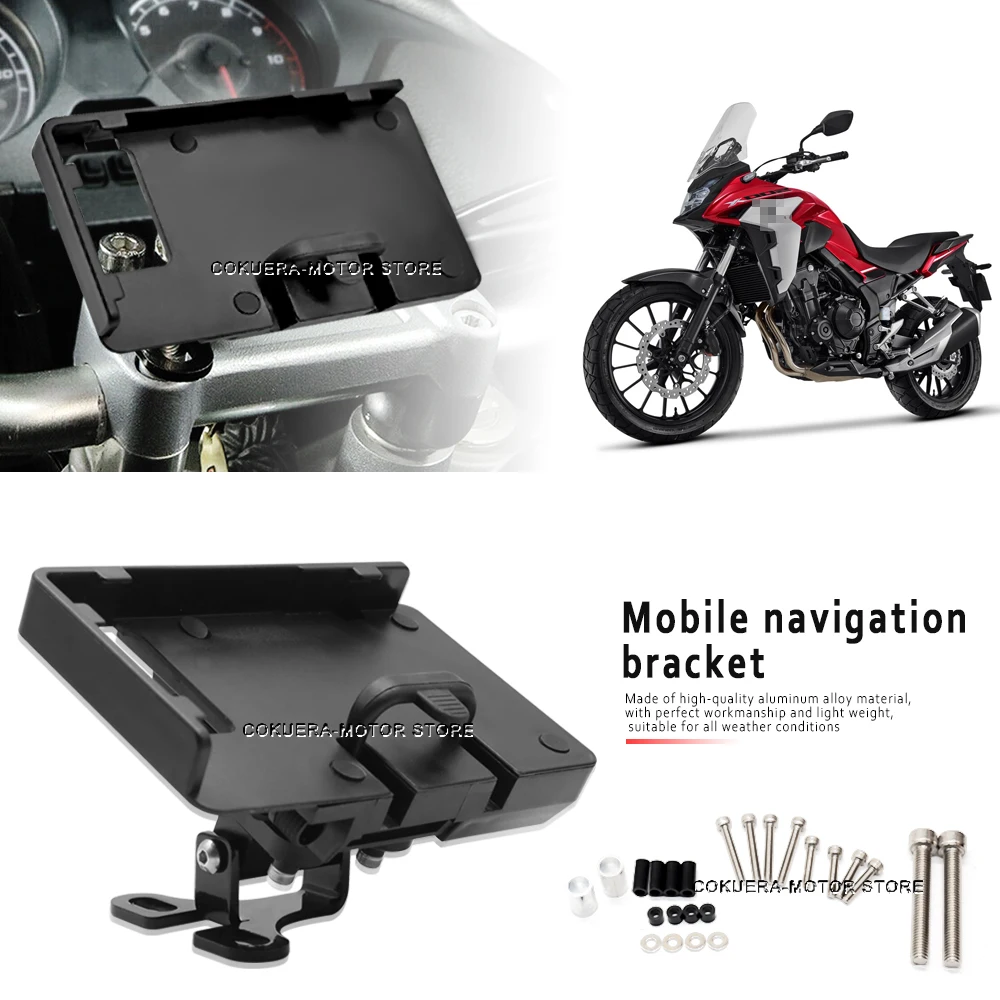 Крепление для GPS навигатора Honda CB1000R CBF1000 CRF250L CRF300L CRF1000L CTX700 CTX1300 Grom 125