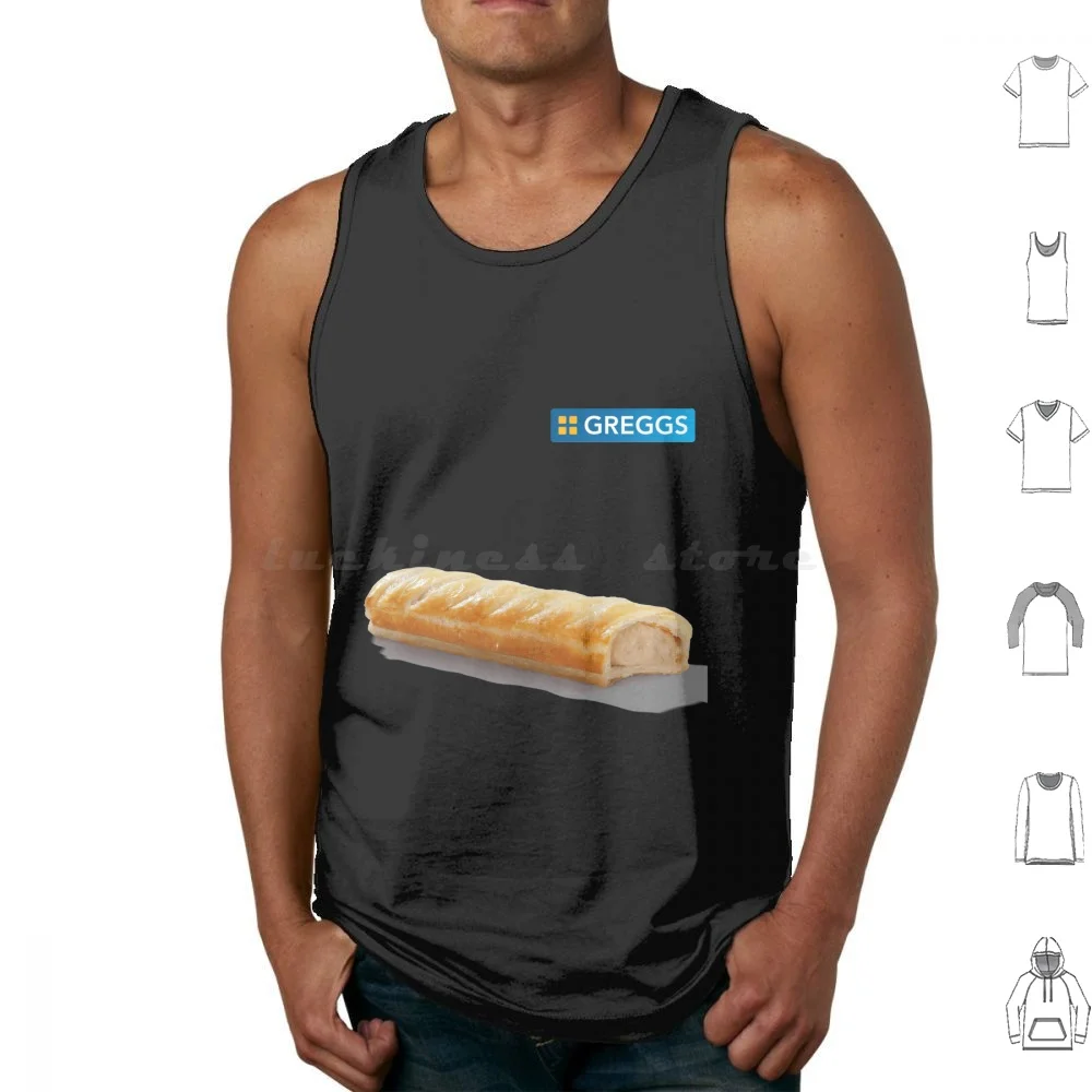 

Топики Greggs из хлопка с принтом, длинный свитер Greggs