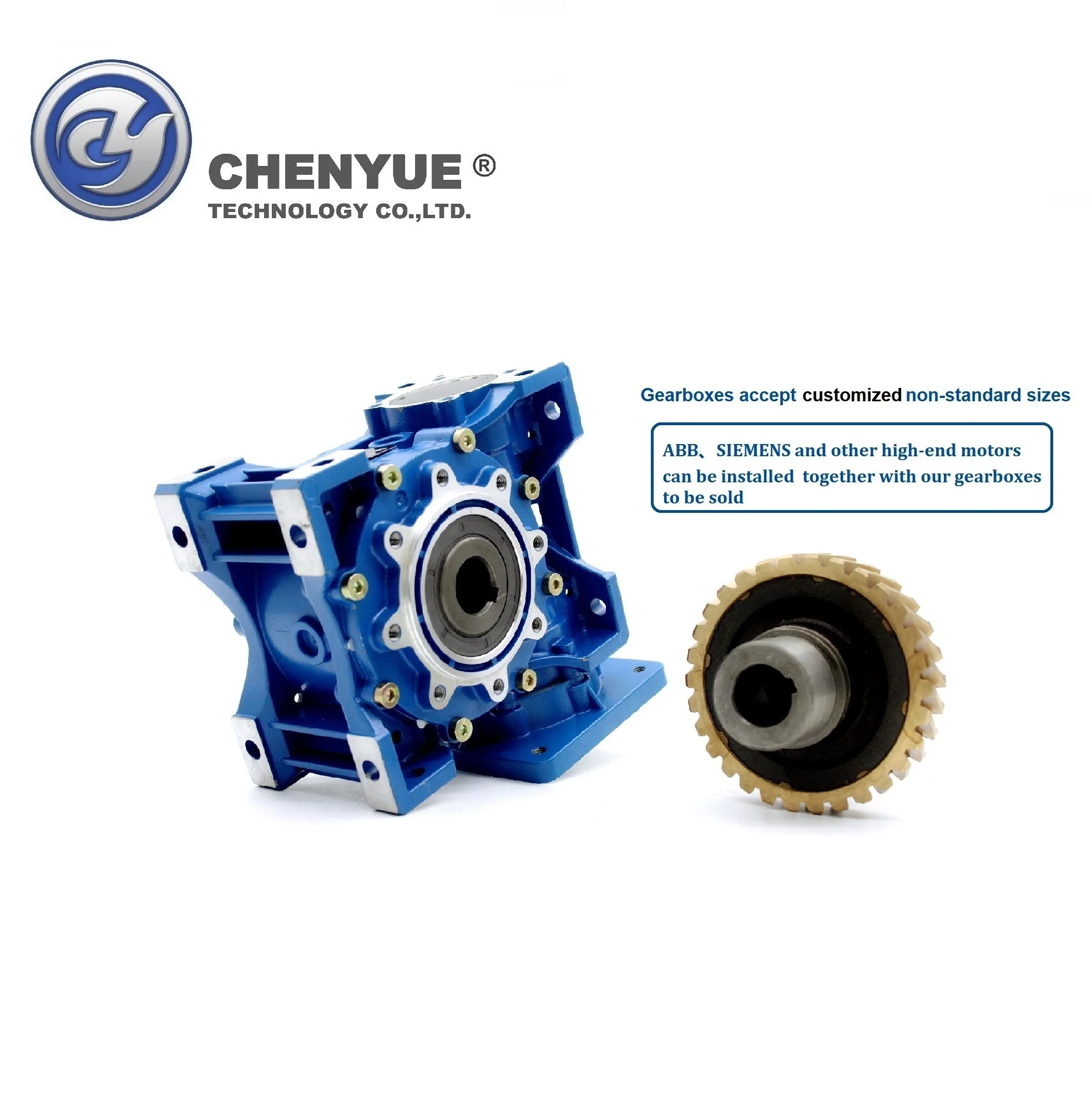 Червячная коробка передач CHENYUE редуктор скорости с высоким крутящим моментом NMRW75
