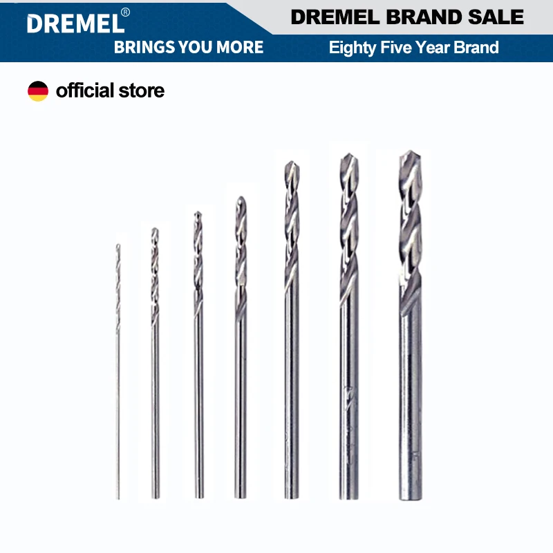 

Набор аксессуаров Dremel 628 для точных Сверл с 7 многофункциональными сверлами для роторного инструмента
