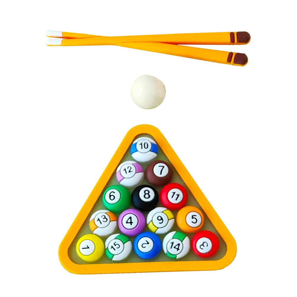 

Billiards Cake Decorations Decor Snooker Decoration Adorn Party Baking Birthday Theme Mini Topper Table Ornament Adorable Style