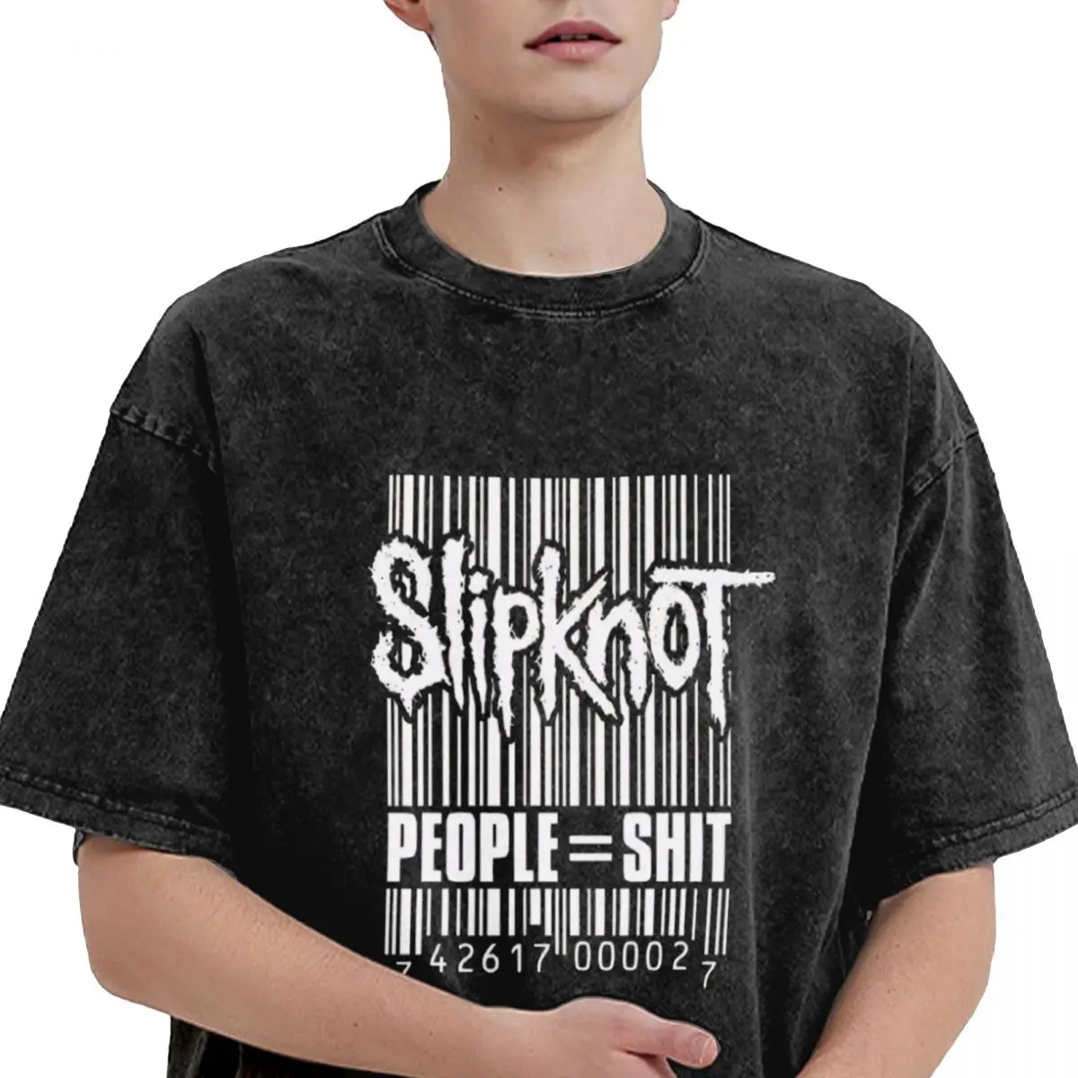 Футболка в стиле ретро Like-Slipknot мужская модная готическая футболка крутая