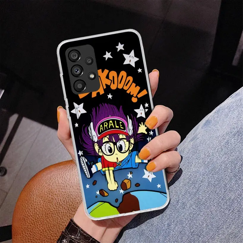 Чехол для телефона Dr Slump Arale Anime Samsung Galaxy A15 A25 A35 A55 A16 A05S A14 A24 A34 A54 A04S A13 A53 A23 A33 A03S A12 A52 A2