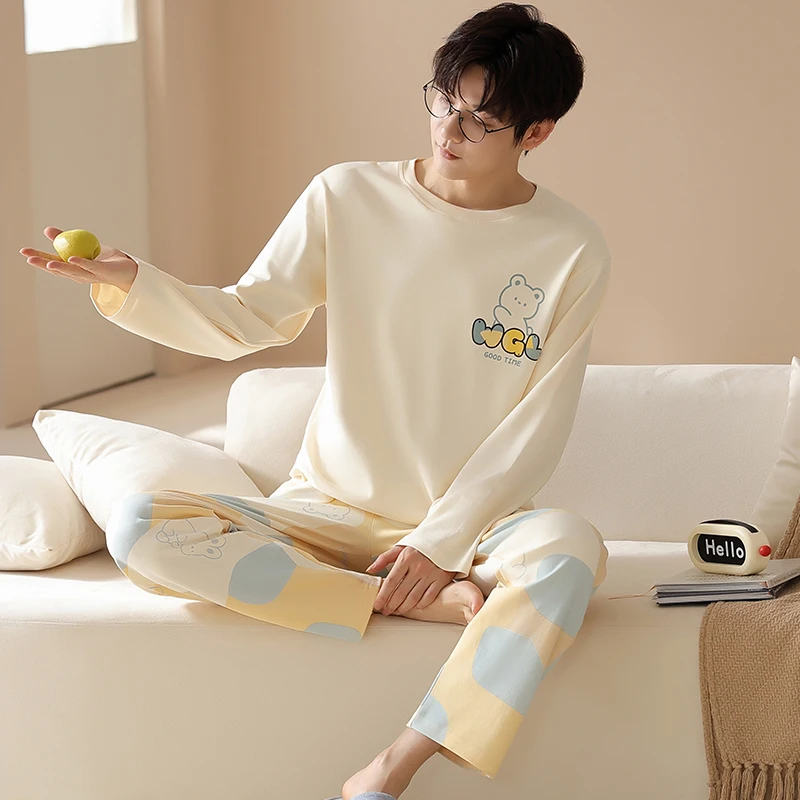 Рисунок 3 - Пижамный комплект мужской из чистого хлопка