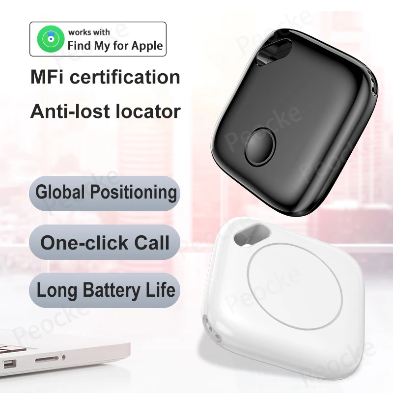 Умный Трекер Gps Bluetooth Itag Работает С Apple Find My App Напоминанием О Потере Домашних