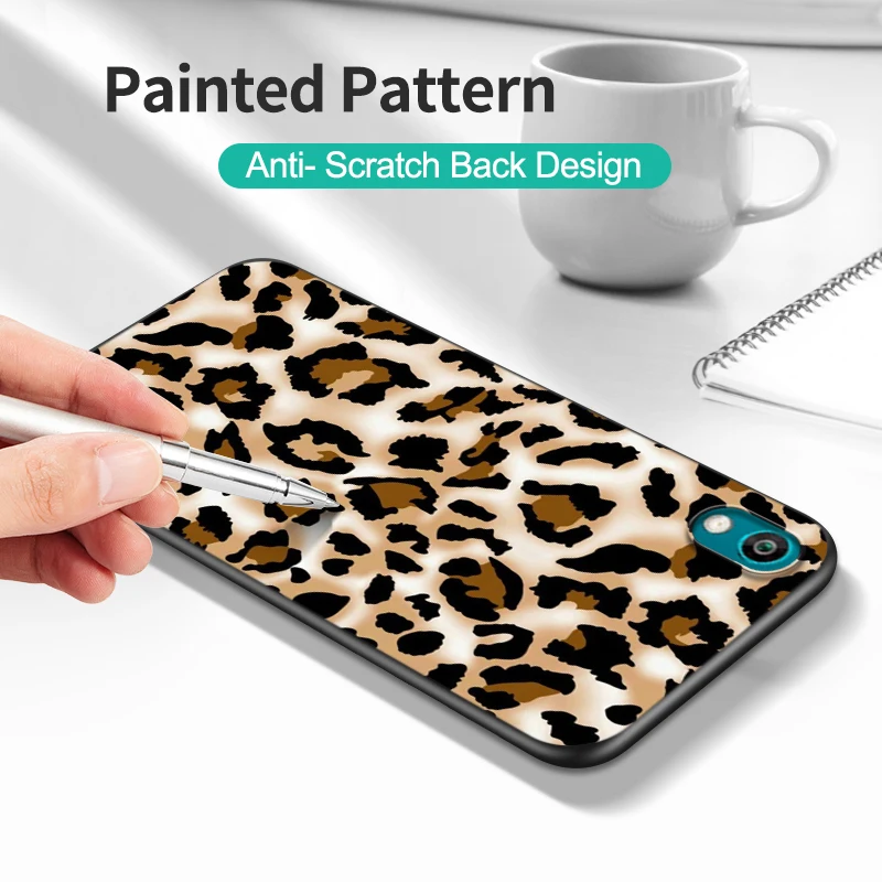 Фотообои для ZTE blade A3 A5 A7 2019 2020 A31 A51 A71 A7S V2020 L210 L8 smart vita 2022 v30 с леопардовым принтом