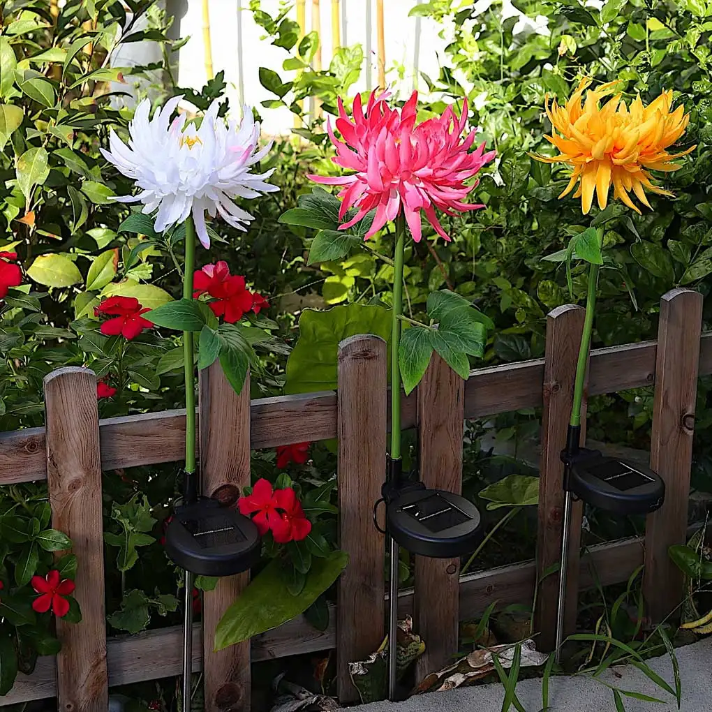 

Освещение для газона, садовая лампа, двор, Декор, компактный размер, в форме цветка, винтажный стиль