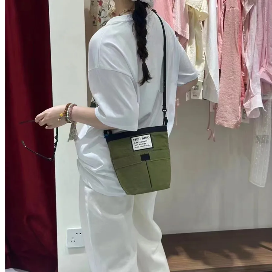 FIDO DIDO сумка-ведро нейлоновая водонепроницаемая противоугонная сетка простая