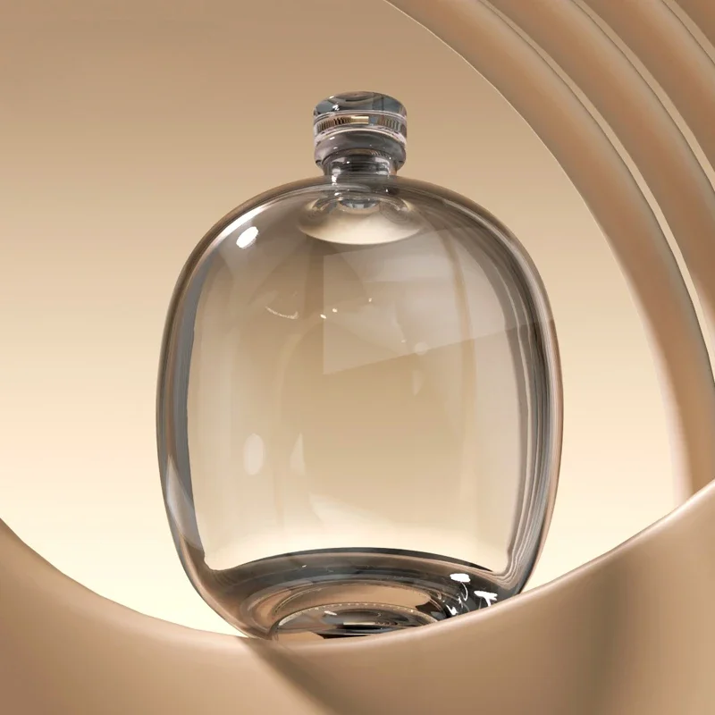 Утолщенные стеклянные бутылки простые домашние герметичные специальные