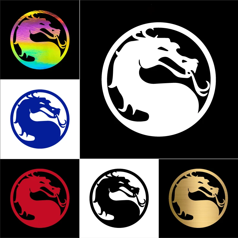 

Водонепроницаемые виниловые наклейки на бампер Mortal Kombat