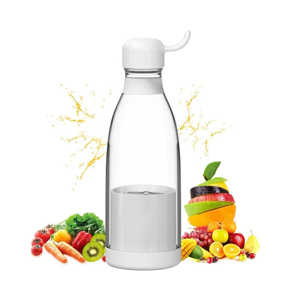 

8 Blade Portable Blender Bottle Fruit Rechargeable Electric Juicer Blunder 300Ml Smoothie Blender Mini Portable Mixer Cup 3007