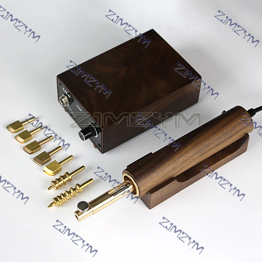 

220 В электронный горячий станок для биговки кромок кожи, латунный нагреватель для штампов, канавочные железные инструменты для запечатывания кромок, штамповка кожевенным изделием, 72 Вт