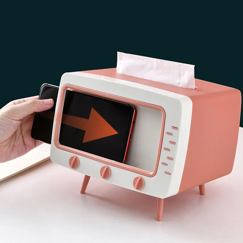 

Home Sense 1pc TV Shaped Random Tissue Storage Box