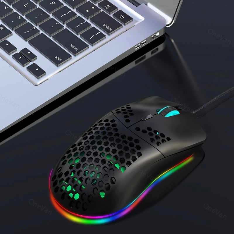 

RGB-мышь с подсветкой, 6 клавиш