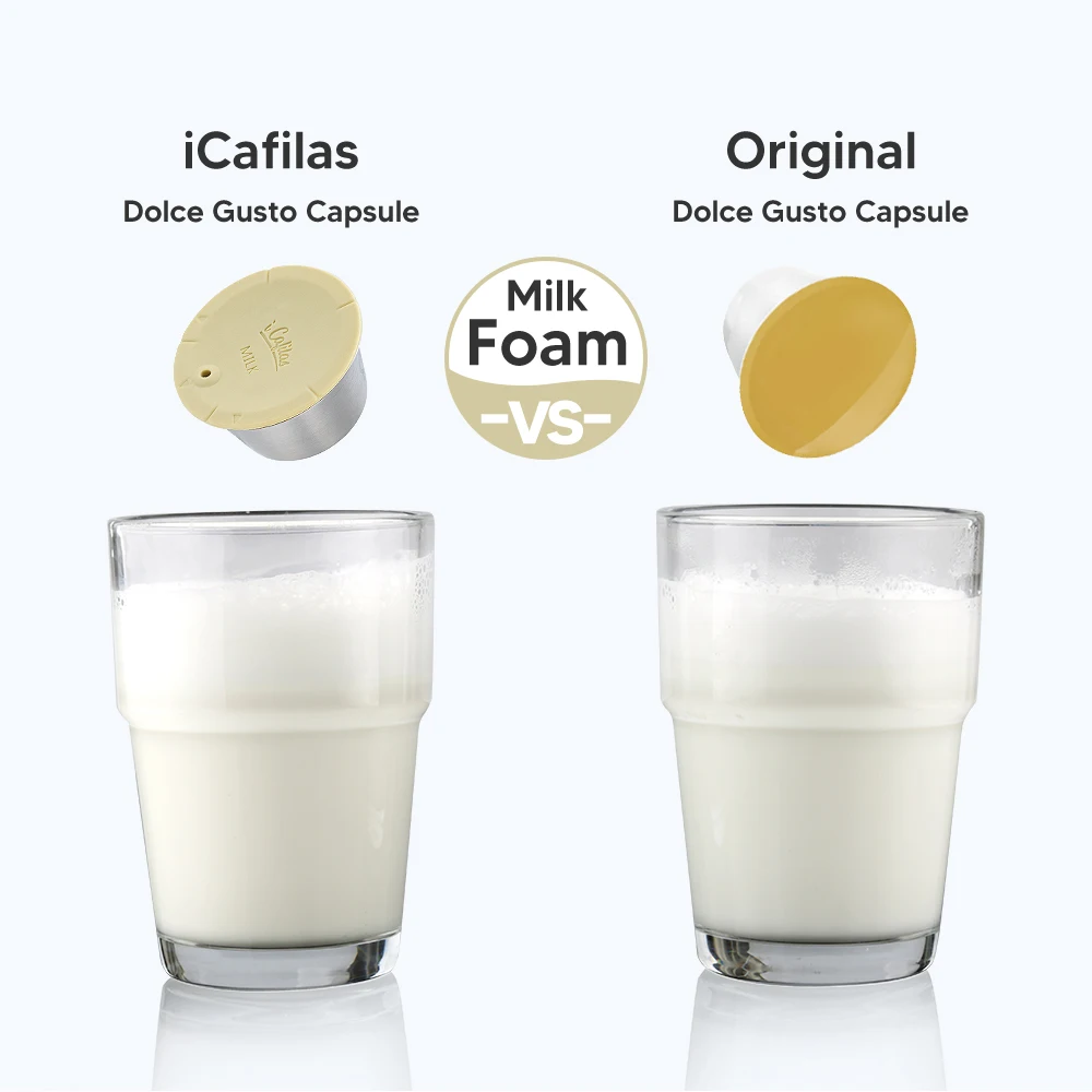 Многоразовые фильтры для молока iCafilas Nescafe Dolce Gusto Crema