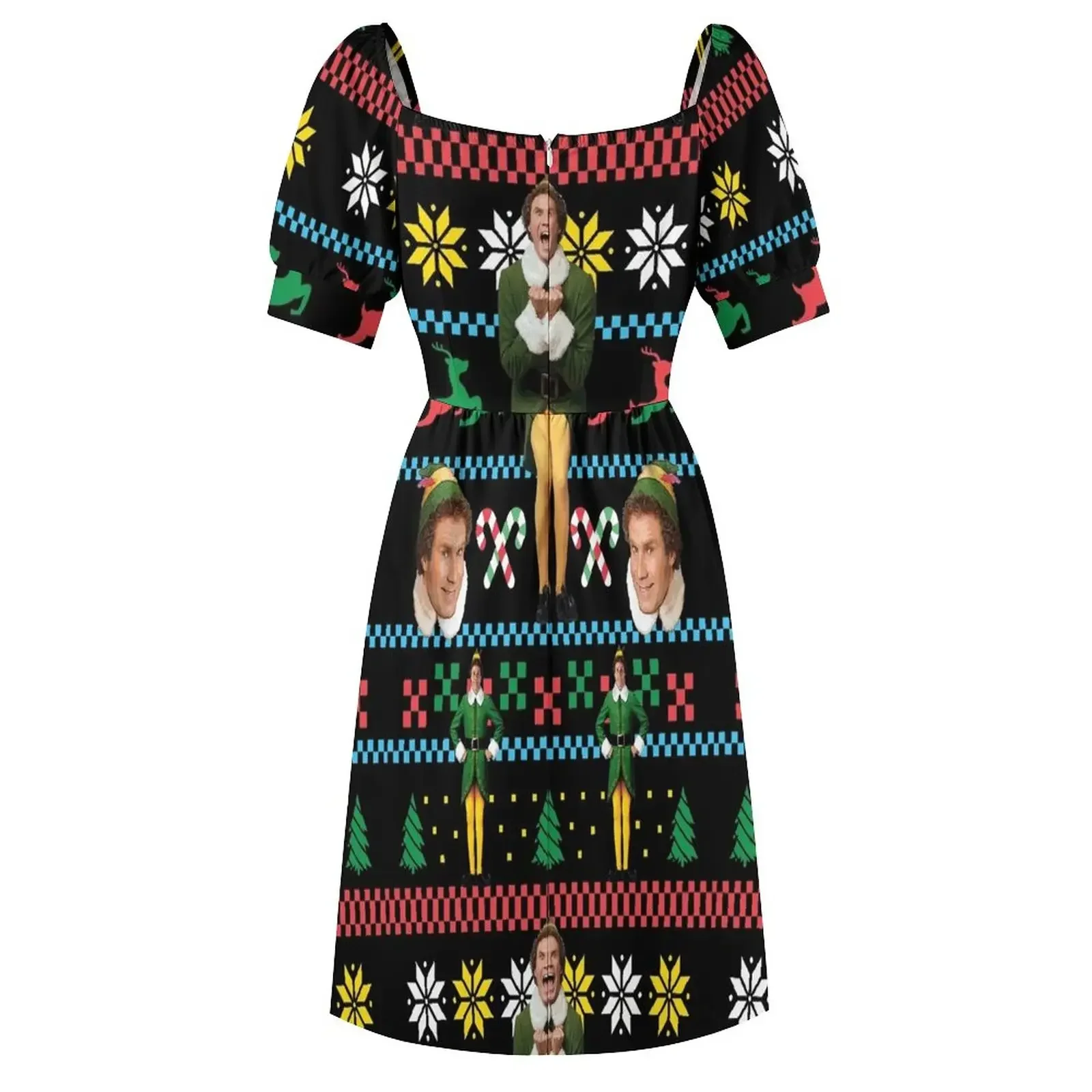 Уродливый рождественский свитер Buddy The Elf классический фильм забавный подарок