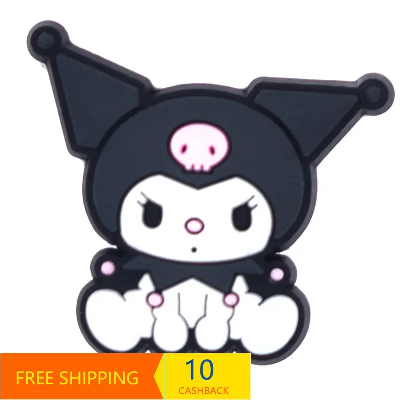 

1pcs Kouromi Cartoon Hole Shoes Shoe Ornament Shoe Buckle Detachable Eva Sandals DIY Decorative Buckle Ornament Accessories