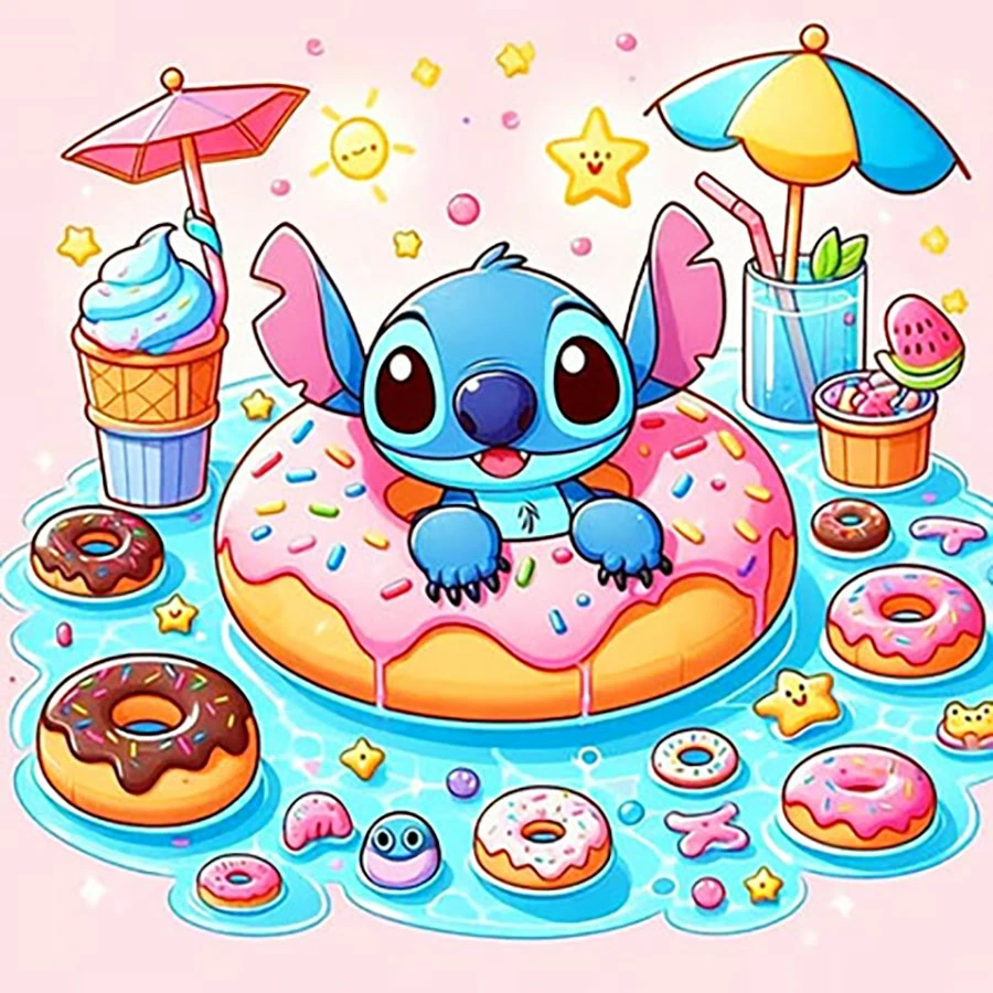 1 Алмазная вышивка сделай сам диснеевским рисунком вышитая мозаика ручной работы