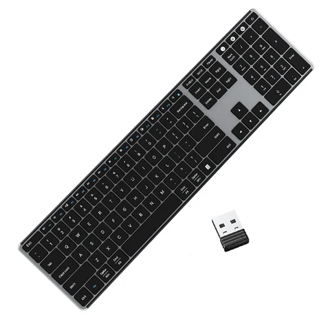 Клавиатура AUSDOM Sofkeys4 Беспроводная с поддержкой Bluetooth, 110 клавиш