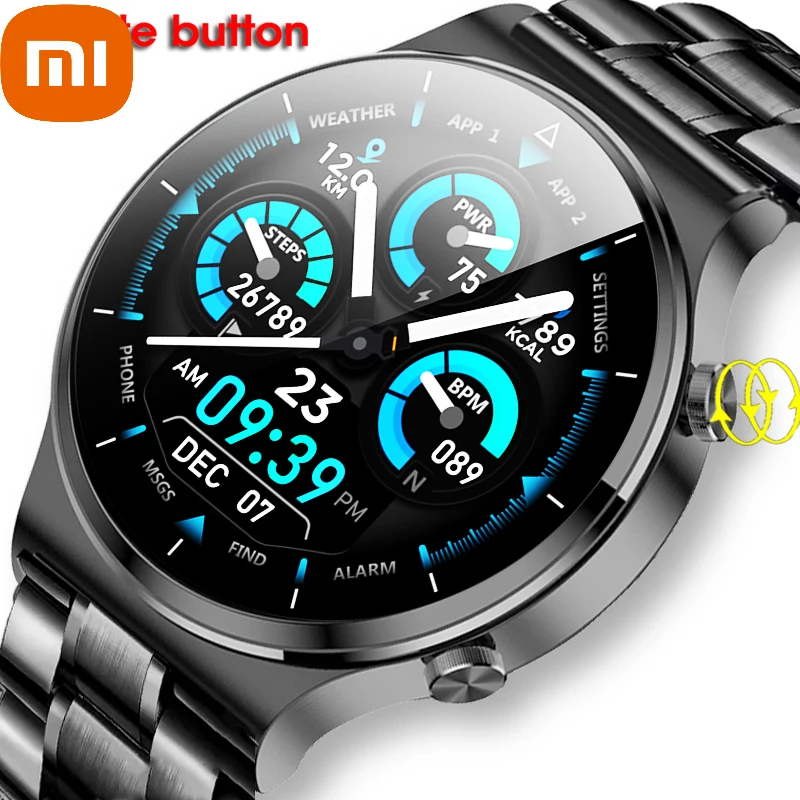 

Xiaomi Smart Watch Men Android IP68 ECG Sports Men Watch Bluetooth Call Man Smartwatch For Phone Android Apple Huawei GT2 Pro