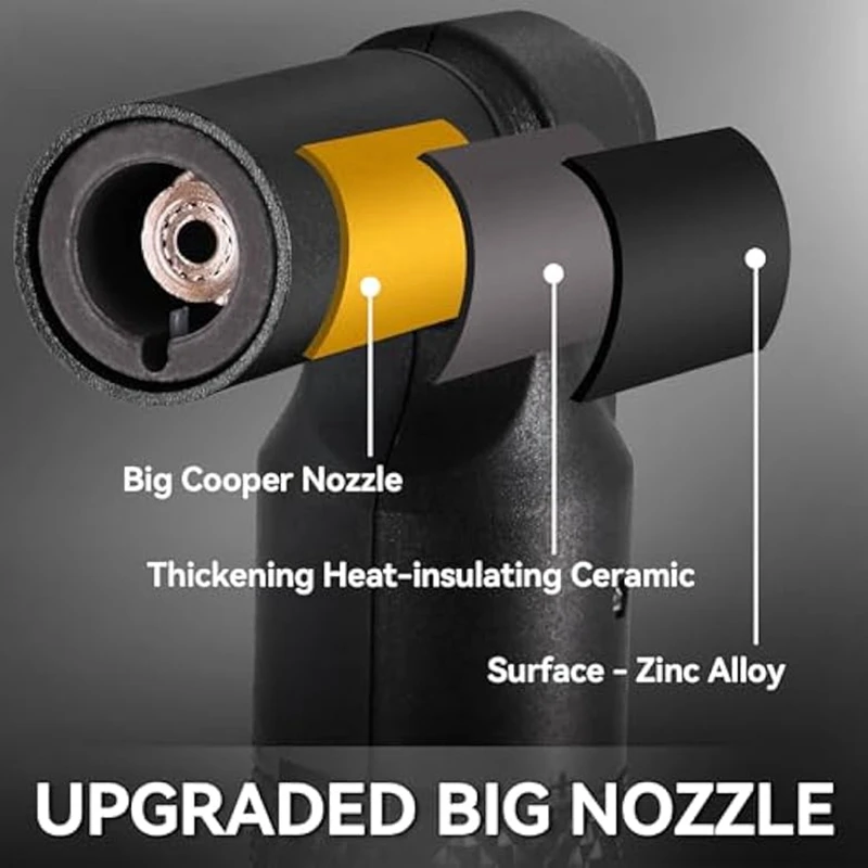 2 шт. зажигалка струйное пламя портативный фонарик регулируемая паяльная лампа