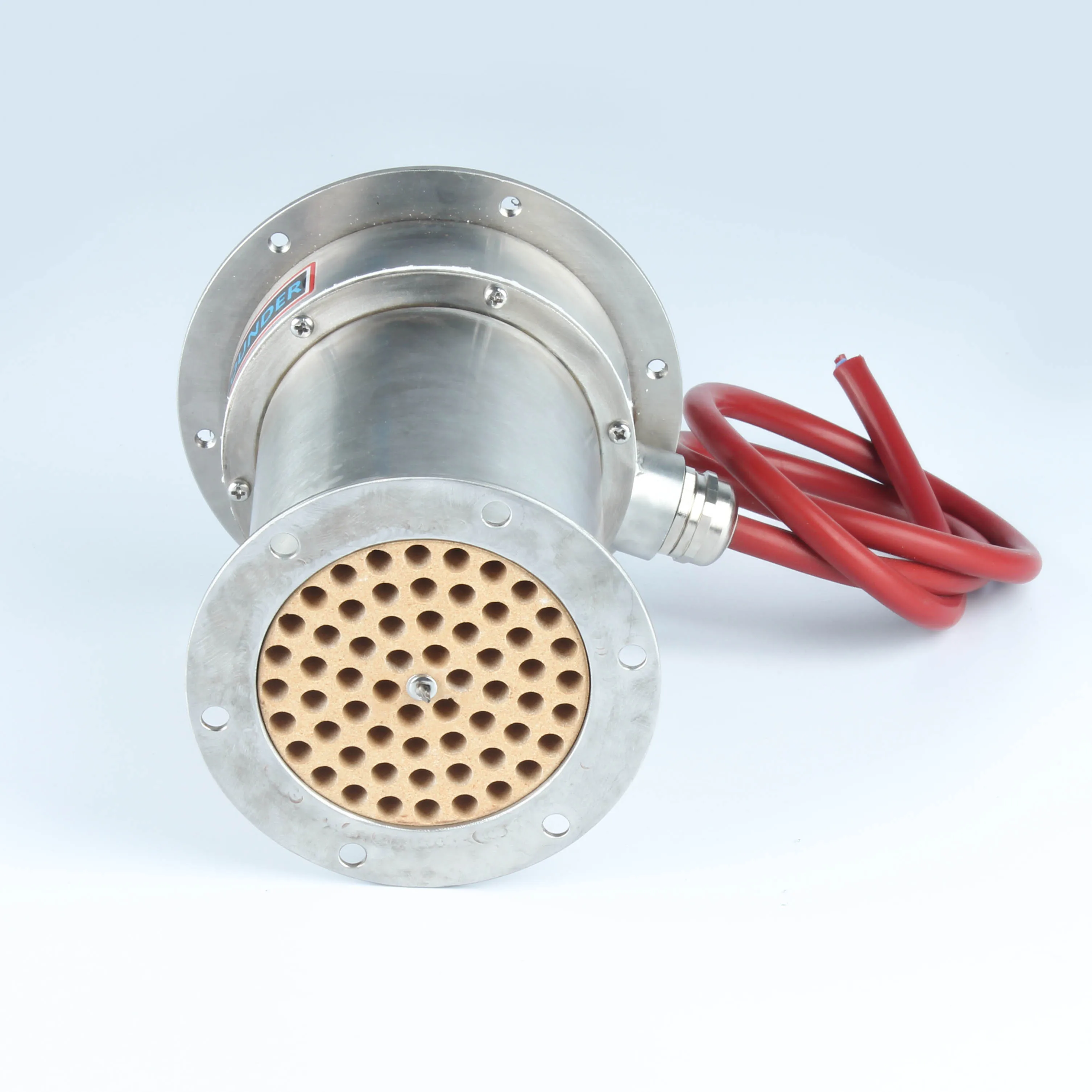 Мощный тепловой фен 3x400 в 18 кВт высокопроизводительный нагреватель горячего