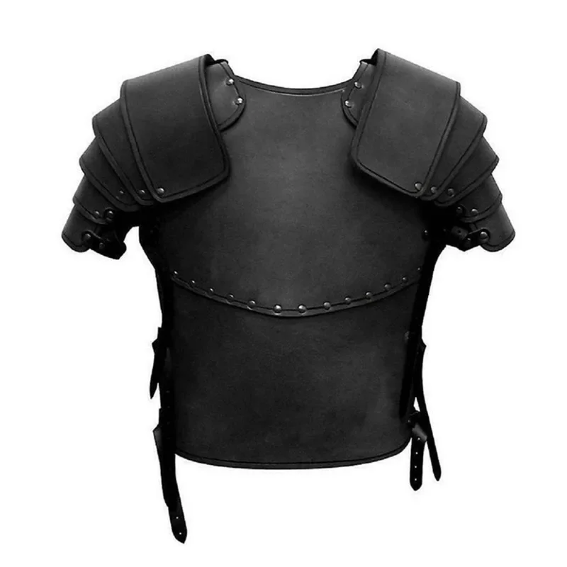 Средневековая Европа Ретро Косплей Костюм викингов Маскировка жилет стимпанк