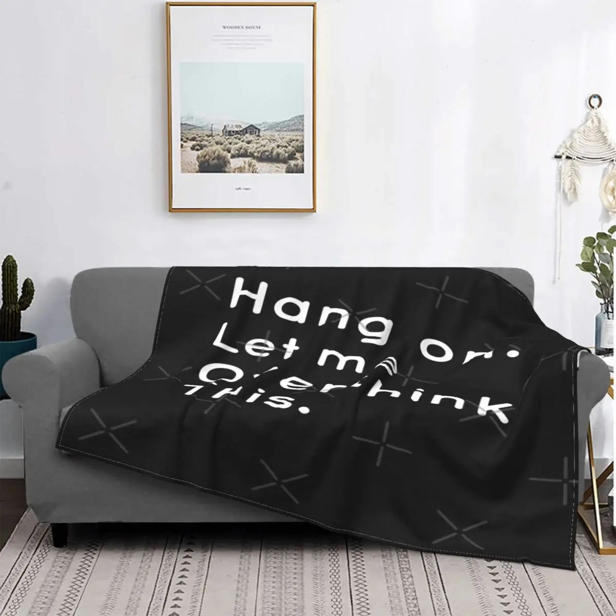 

Let Me Overthink-Manta a cuadros para cama, colcha para пикник, 5 штук