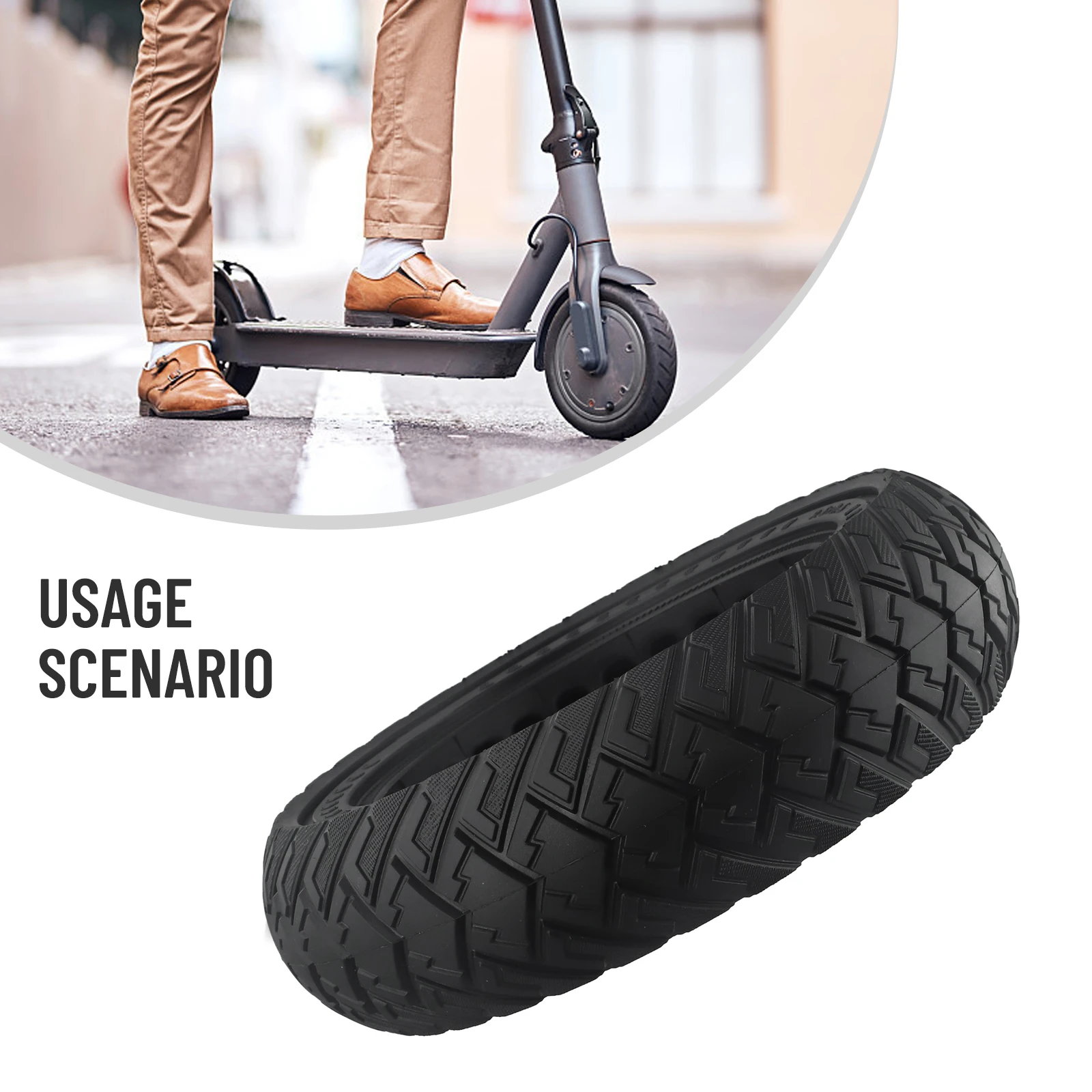 Исключительная яркость 9 5x2 50 внедорожная сплошная шина для электрического