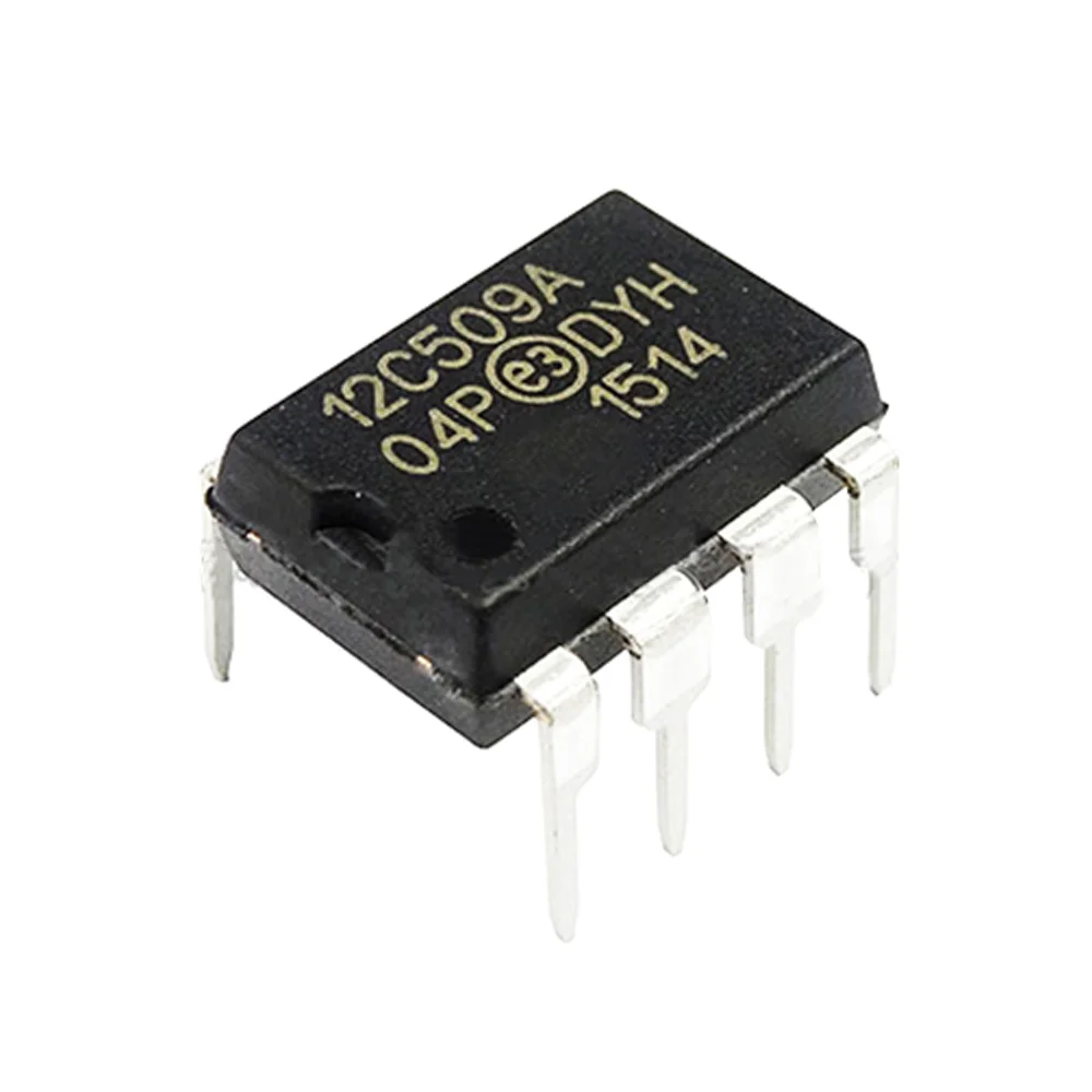 

5 Pcs PIC12C509A-04/P IC MCU OTP 1KX12 8DIP PIC12C509A-04 509 PIC12C509A PIC12C509 509A C509