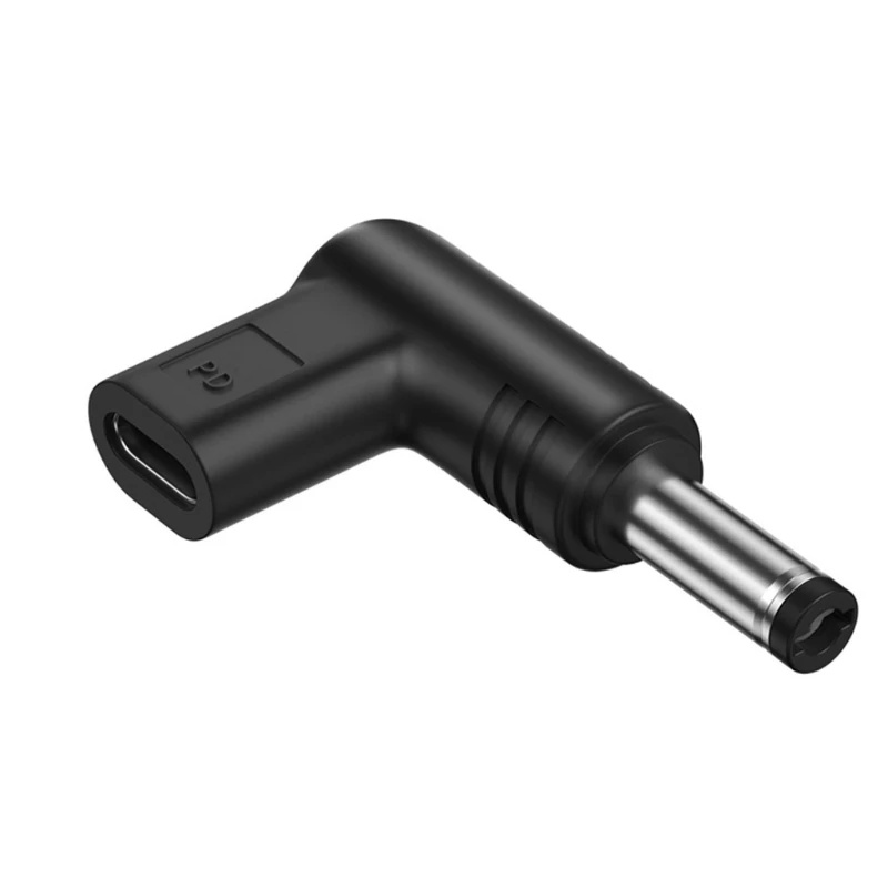 Тип C USB - к прямоугольным разъемам постоянного тока 19.5V / 220V PD Симулятор запускает