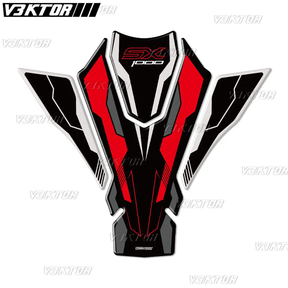 

3D наклейка на бак из смолы, защитная наклейка на бак мотоцикла для Z1000SX Z 1000SX Ninja 1000 SX 1000 SX 2017-2024 2023 2022