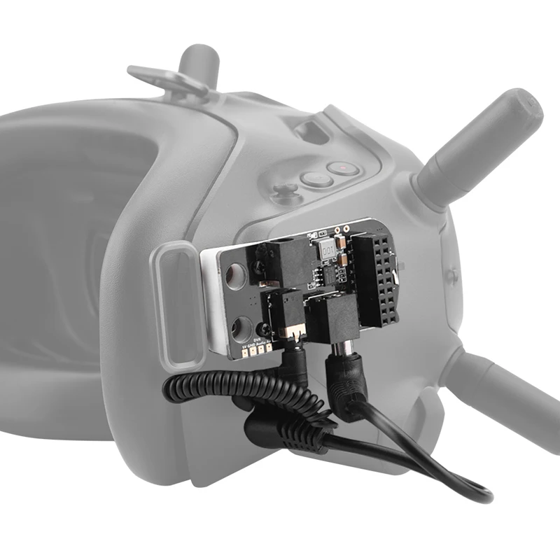 

Для полетных очков DJI FPV V2 внешний аналоговый 5,8G RX порт 2,0 модуль приемника 3,0 для DJI FPV дрона Запасная часть