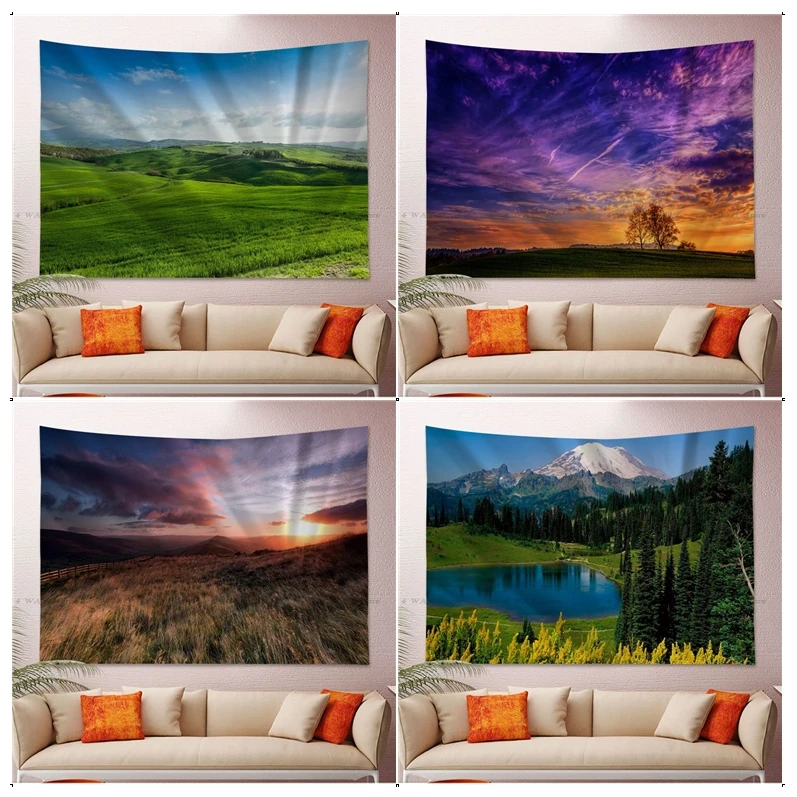 

Prairie Anime Tapestry Japanese Wall Tapestry Anime Wall Art Decor