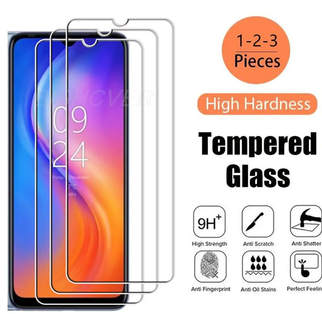 Закаленное стекло для Tecno Spark 7P Spark7P KF7j 6,8 дюйма 2021, защитная пленка для экрана, Защитная пленка для телефона