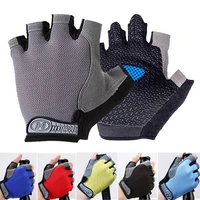 cycling gloves summer mesh bicycle half finger outdoor sports breathable non slip sunscreen men and women