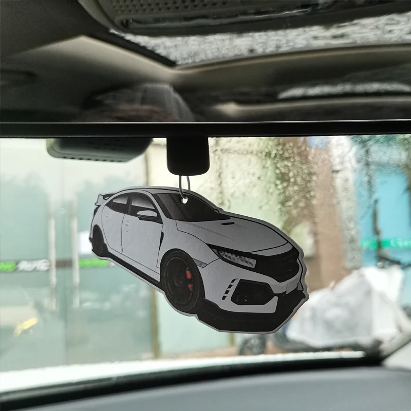 Автомобильный подвесной освежитель воздуха, подвесное украшение, украшение для духов, логотип Jdm для Honda Civic 10 и 8 поколения Accord Crv, подходящие аксессуары