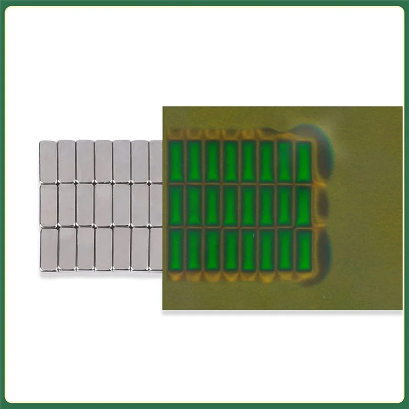 Пленка для просмотра магнитного поля 6X4 дюйма лист отображения потока мгновенное