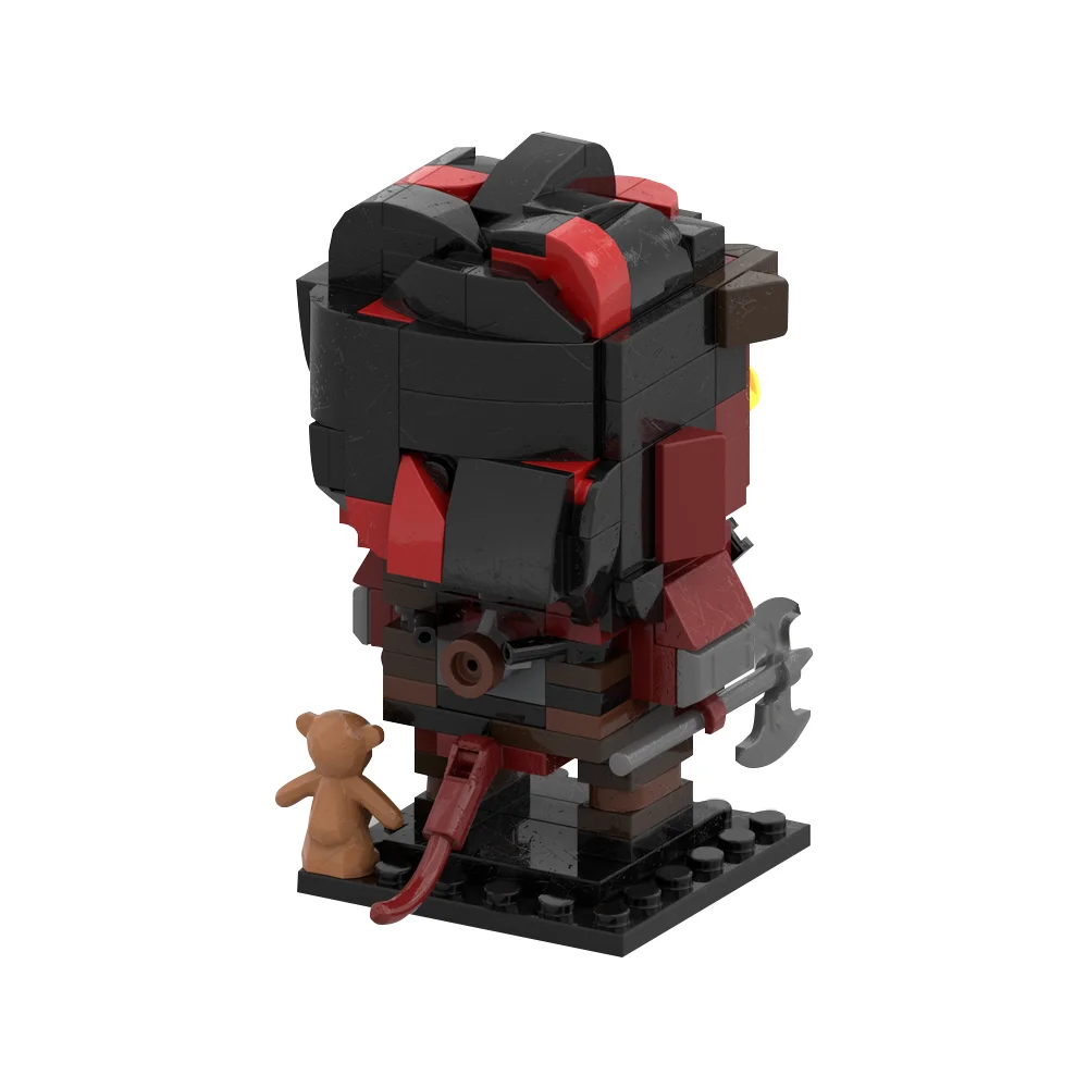 Игрушечные фигурки MOC конструктор Karlach Brickheadz Baldur Gate игровые модель кирпичи