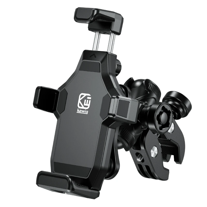 

Motorcycle Handlebar Holder for 4.7-7.2inch GPS-Navigation Stable Phone Mount